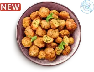 sudnsol vegetable burgers and bites vegetable bites the mini falafels quinoa and coriander
