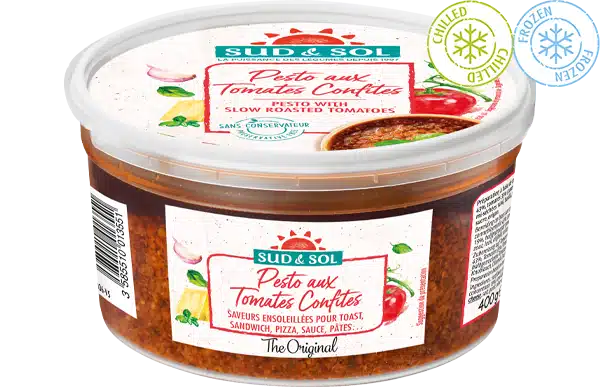 sudnsol vegetables spreads and sauces sauces pesto with slow roasted tomatoes