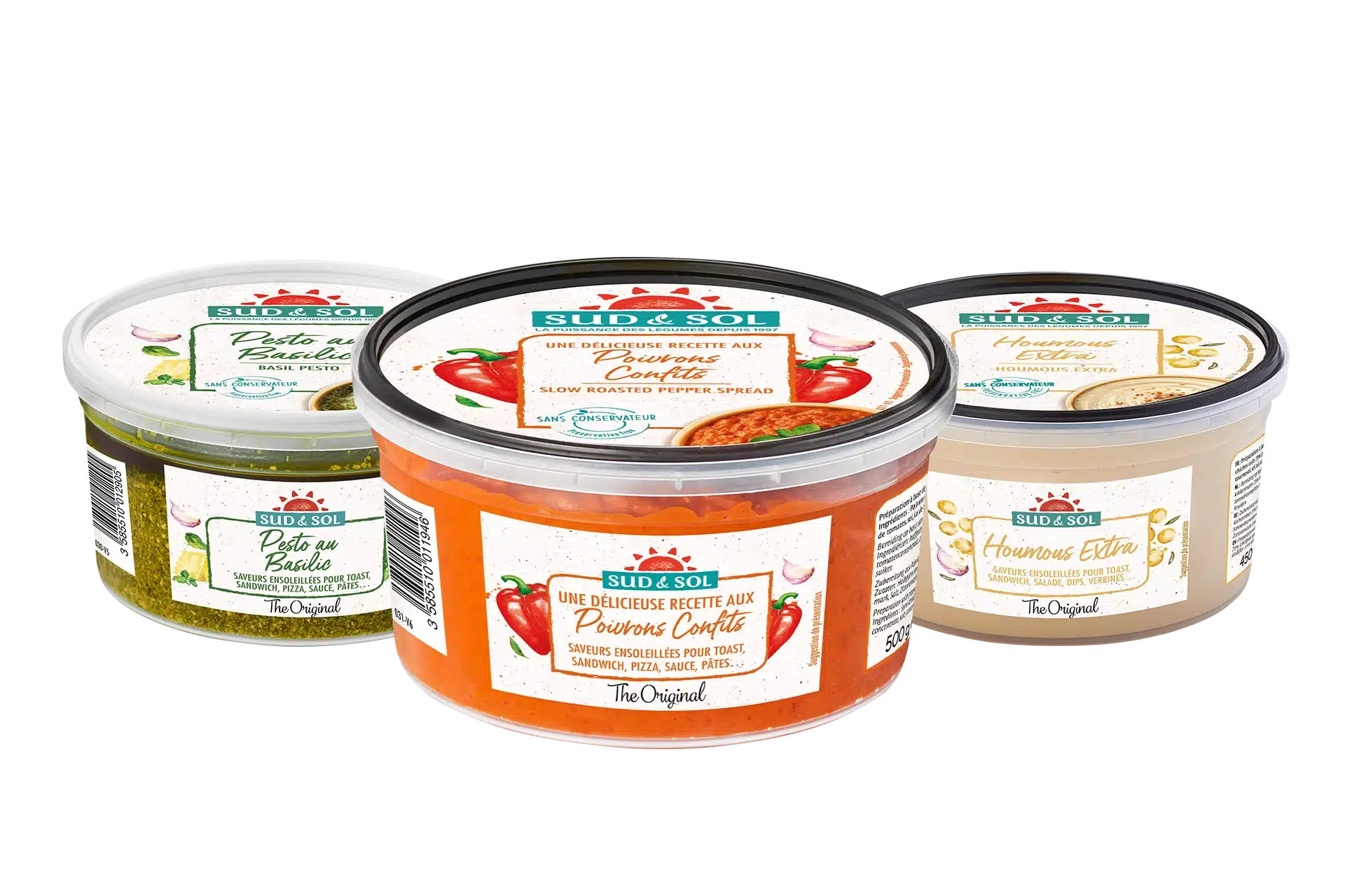 sudnsol-composition-packshots-produits-tartinables-et-sauces