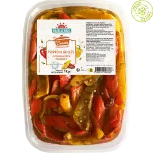 sudnsol grilled roasted and marinated vegetables les cuisines chargrilled red and yellow pepper